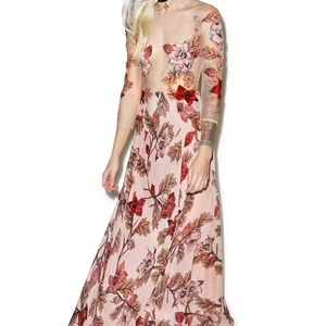 *Rare* For Love & Lemons Sierra Maxi Dress